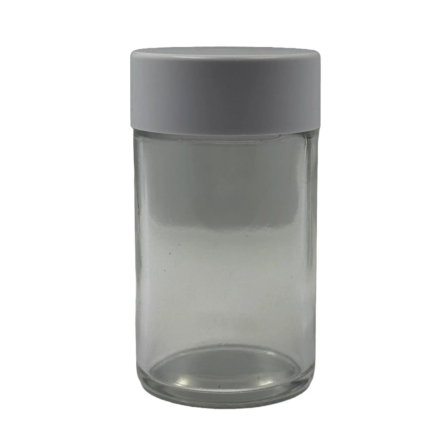 80 mm Clear Glass CR Pre-Roll Jar with Cap Martini Packaging