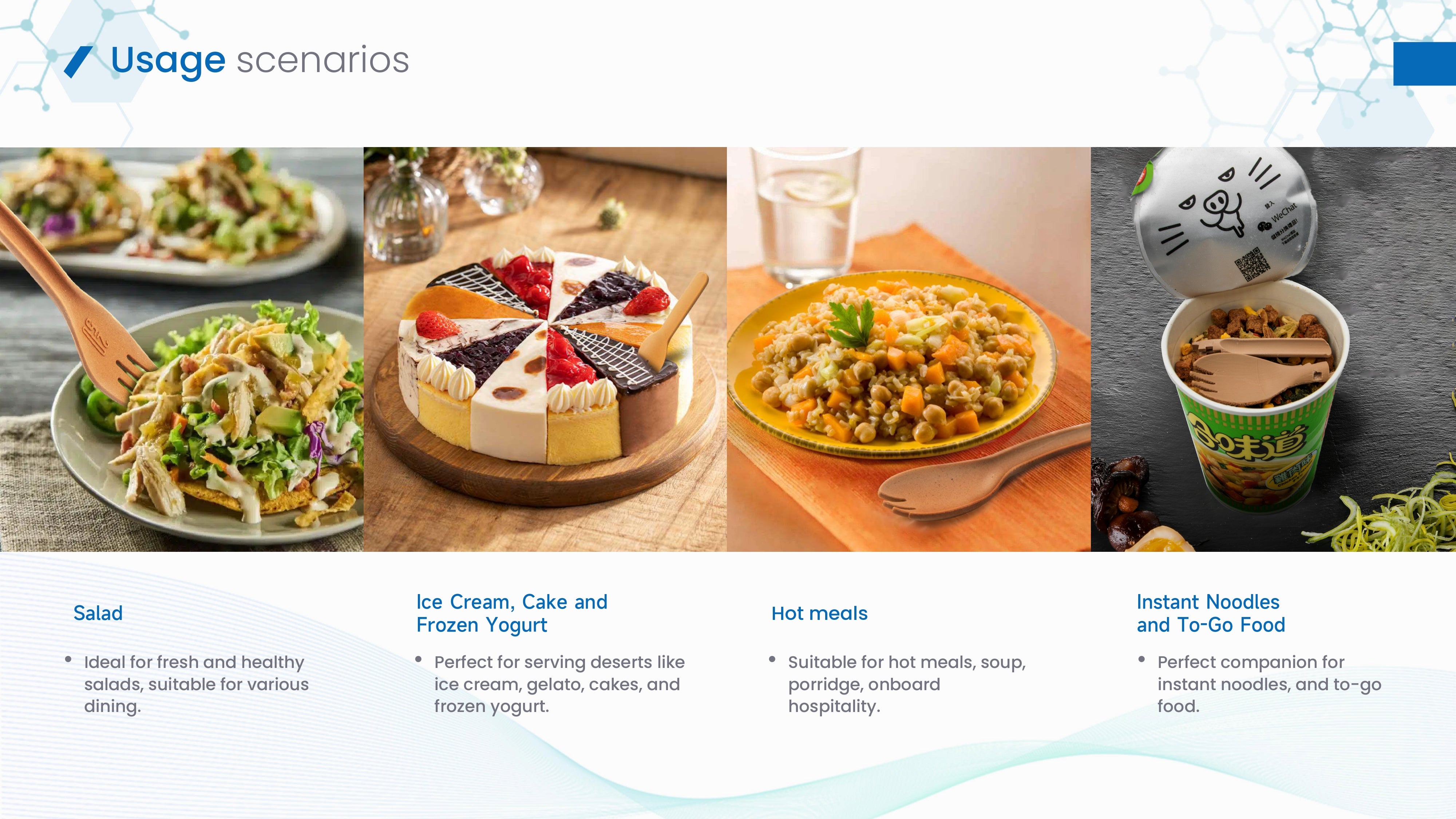 Usage Scenarios Compostable Packaging